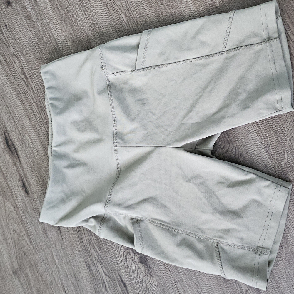 Light Gray Biker Shorts